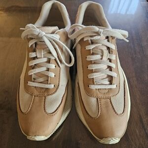 Sorel Tan and Cream Athletic Shoes